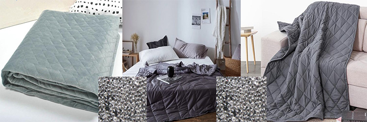 Weighted blanket filling media glass beads in home textile industry Sin categorizar -1-