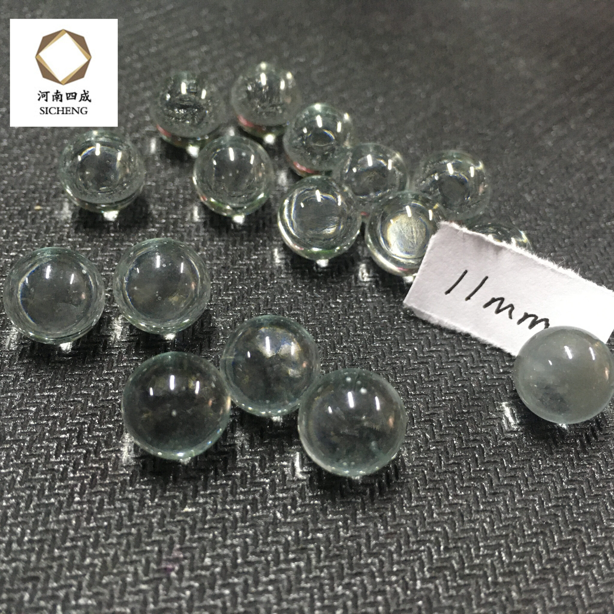 16mm clear round glass beads Micro Glass Beads SICHENG